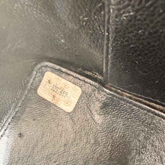 CHANEL Quilted CC Chain 2way Hand Bag Black Patent Leather size 13x10x4.2 - Picture 14 of 17